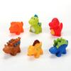 Children's Bath Toys: Soft, Squeaky, Chewable Realistic Animal Figures 6PCS