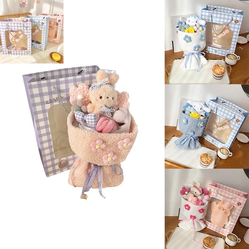Cinnamoroll Rabbit Bouquet Plush Toy Girls Valentine's Day Gift