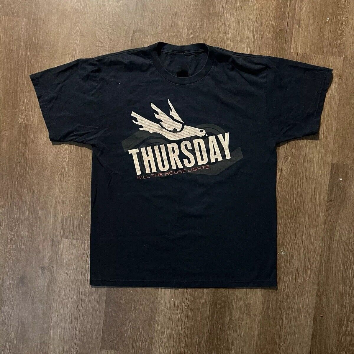 

Нова футболка Thursday band чорна повний розмір Подарунок для фаната доросла BL1153 3XL