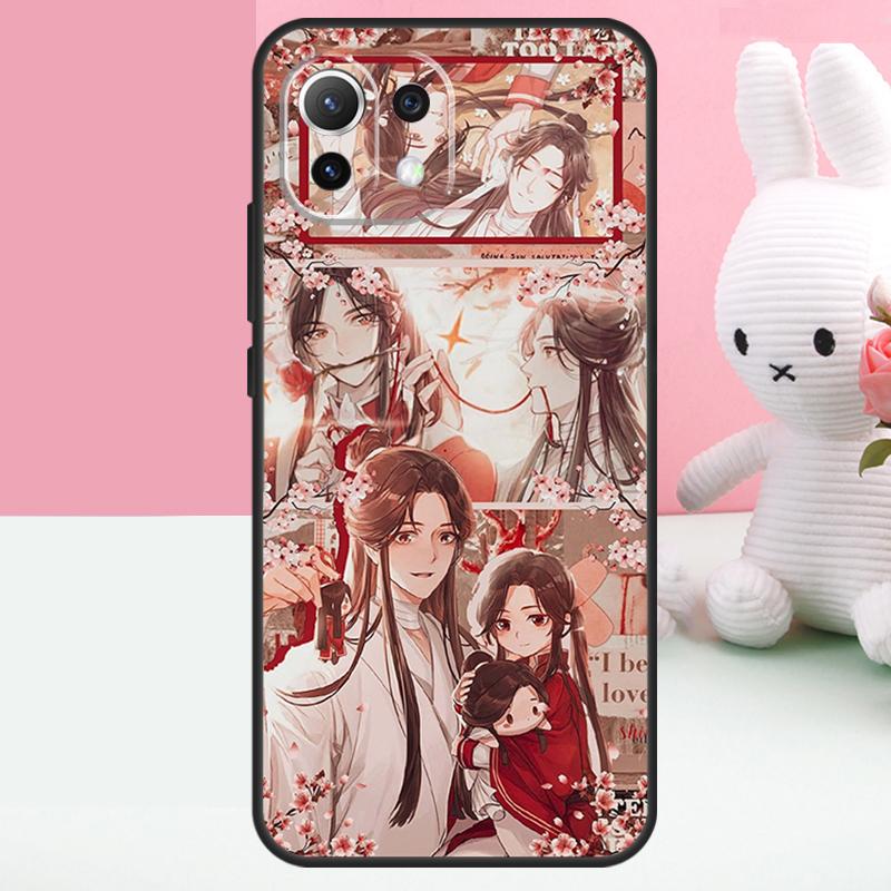 TV Heaven Officials Blessing Cover For POCO X3 X4 X5 F5 Pro M5s F3 F4 GT C40 Case For Xiaomi 13 12 11 Lite 11T 12T Pro