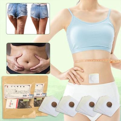 Parche para el ombligo, parche de moxa, parche de fijación, adhesivo deshumidificador para la circulación sanguínea, ayuda a controlar la línea corporal, 1 pieza, 60 piezas