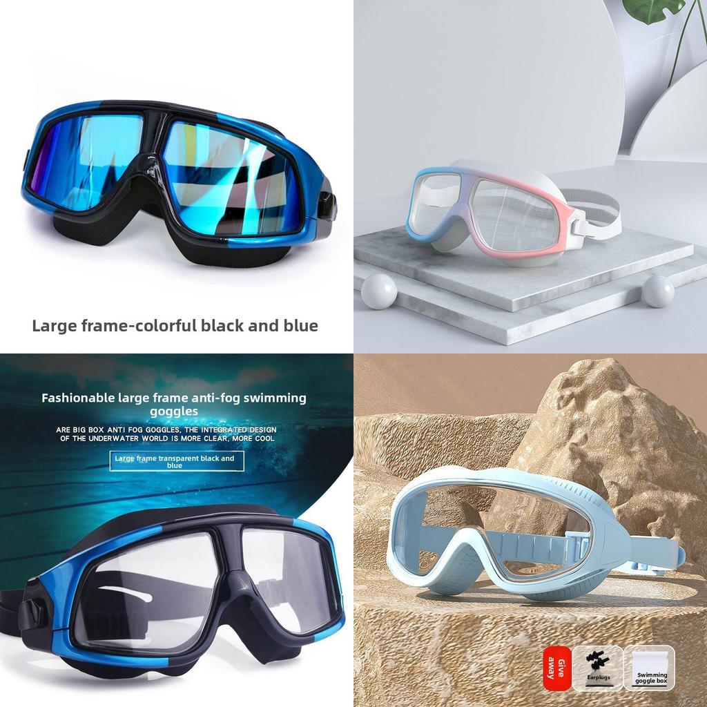Adult Swim Goggles With Pc Lenses Waterproof Antifog For Swimming Enthusiasts