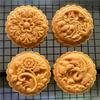 Mooncake Mold Festival DIY Hand Press Mooncake Cutters Pastry Decorating Gadgets