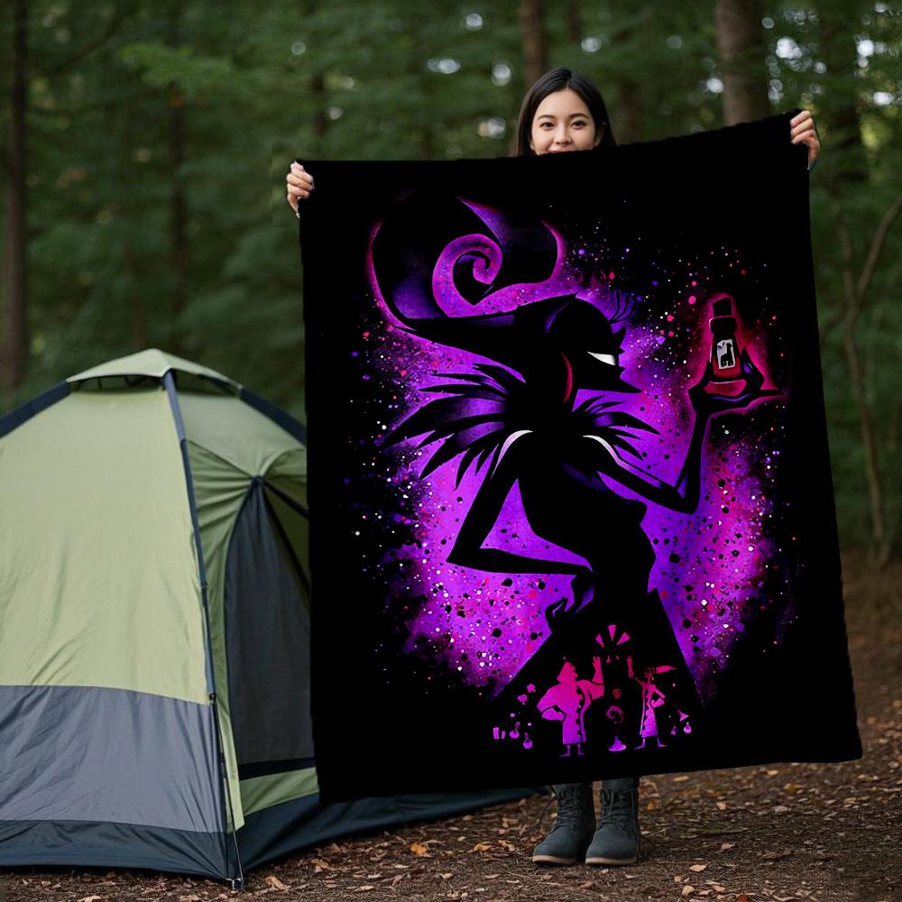 1pc, Disney Villains Yzma Cartoon Blanket Soft Throw for Outdoor, Gift Idea, Outdoor Blankets, Living Room, Travel