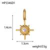 CARLIDANA Shiny Stainless Steel Star Pendant Moon Cross Colorful Rhinestone Charms Making Women DIY Necklace Bracelet Earrings