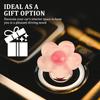 Resin Flower Push Start Button Cover,Car Single-Key To Start Button Cover with Double-Sided Tape,Cute Car Interior Accessories Pushs Starts Buttons
