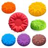 1PC Big Silicone Cake Mold Dessert Molds Large Sunflower Styling Pastry Moulds( )