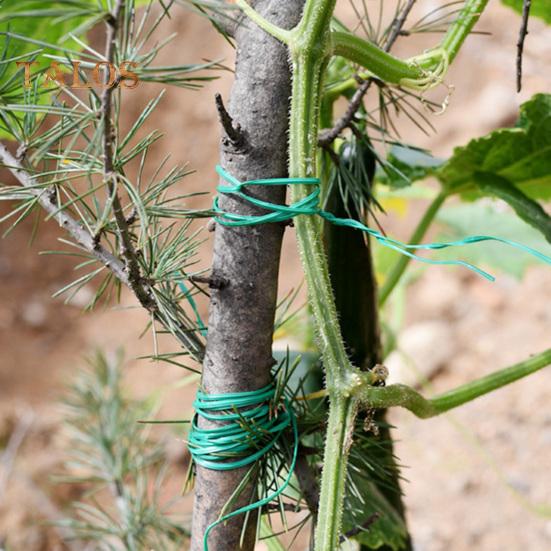 Vázání zahradních rostlin Flexibilní drátěný design Odolný vůči povětrnostním vlivům Zelenina Tomato Towist Vázanky Podpůrné úvazy pro popínavé rostliny