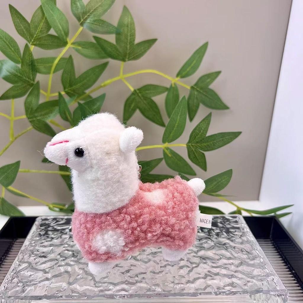 

Polka Dot Charming Alpaca Plush Toy Super Soft Stuffed Animal For Keychains Gifts And розовый