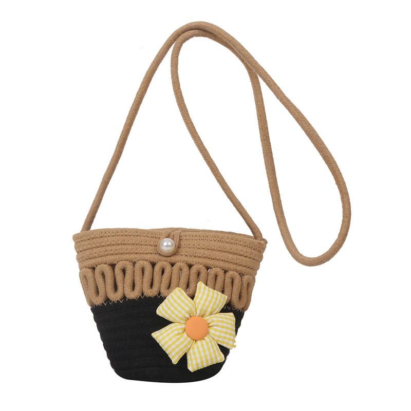 Trendy Fashionable Bucket Bag For Women With Chic Woven Fabric And Soft Structure
