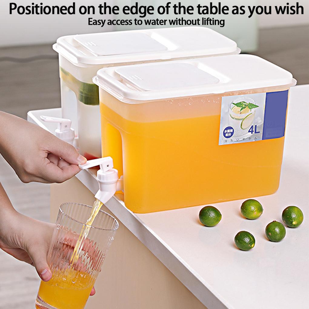 Beverage Dispenser With Tap Serve Juice And Iced Tea With Ease Closure Beverage Dispenser Juice Jug