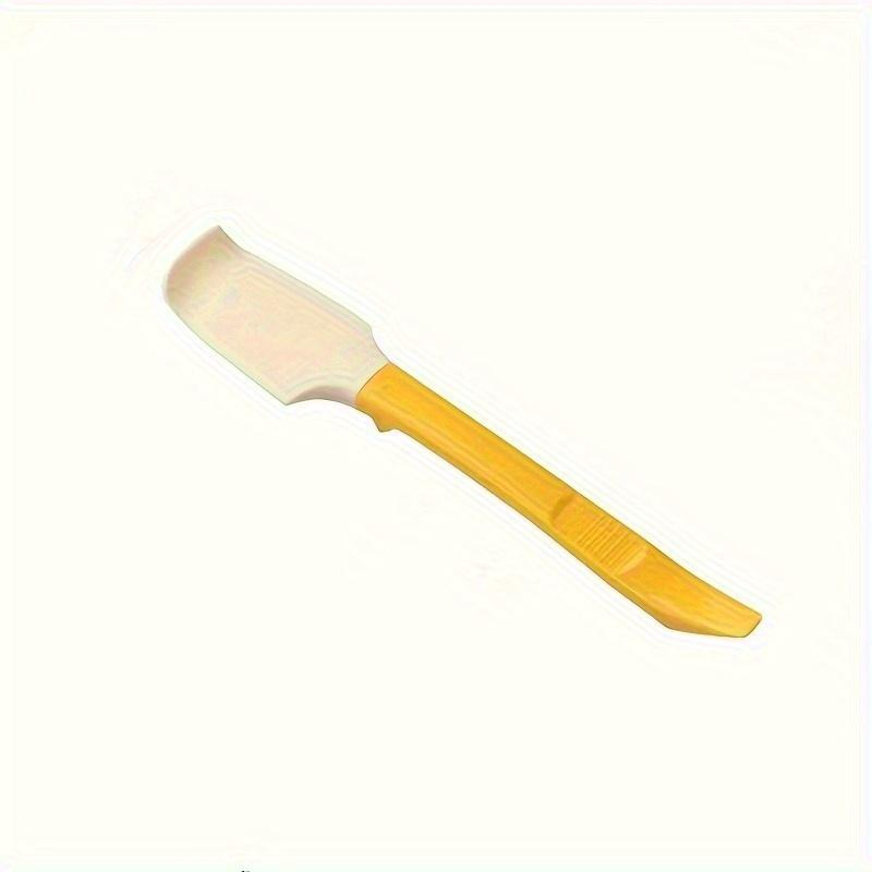 1pc 2-in-1 silicone spatula and scraper for easy cooking, baking, and mixing, perfect for frosting and cleaning