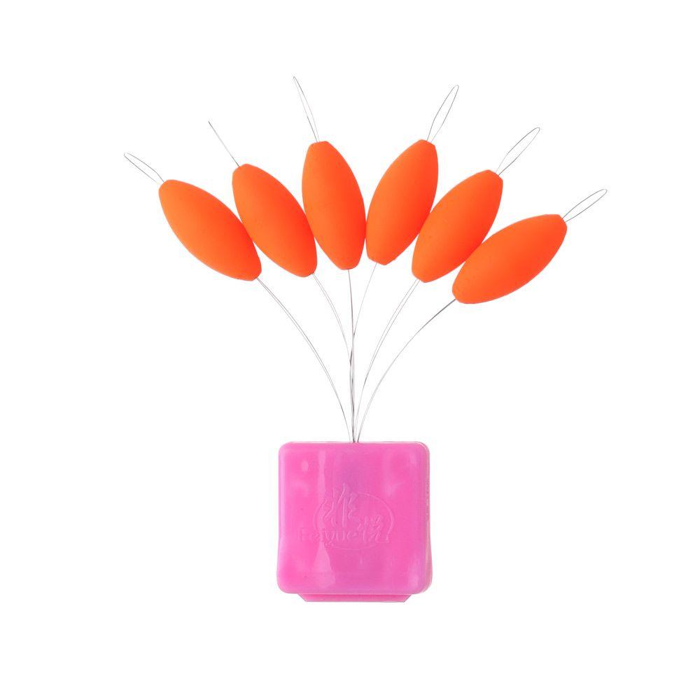 Gruppe Professionelle Fluoreszierende Farbe Sieben Posen Angelpose Angelzubehör