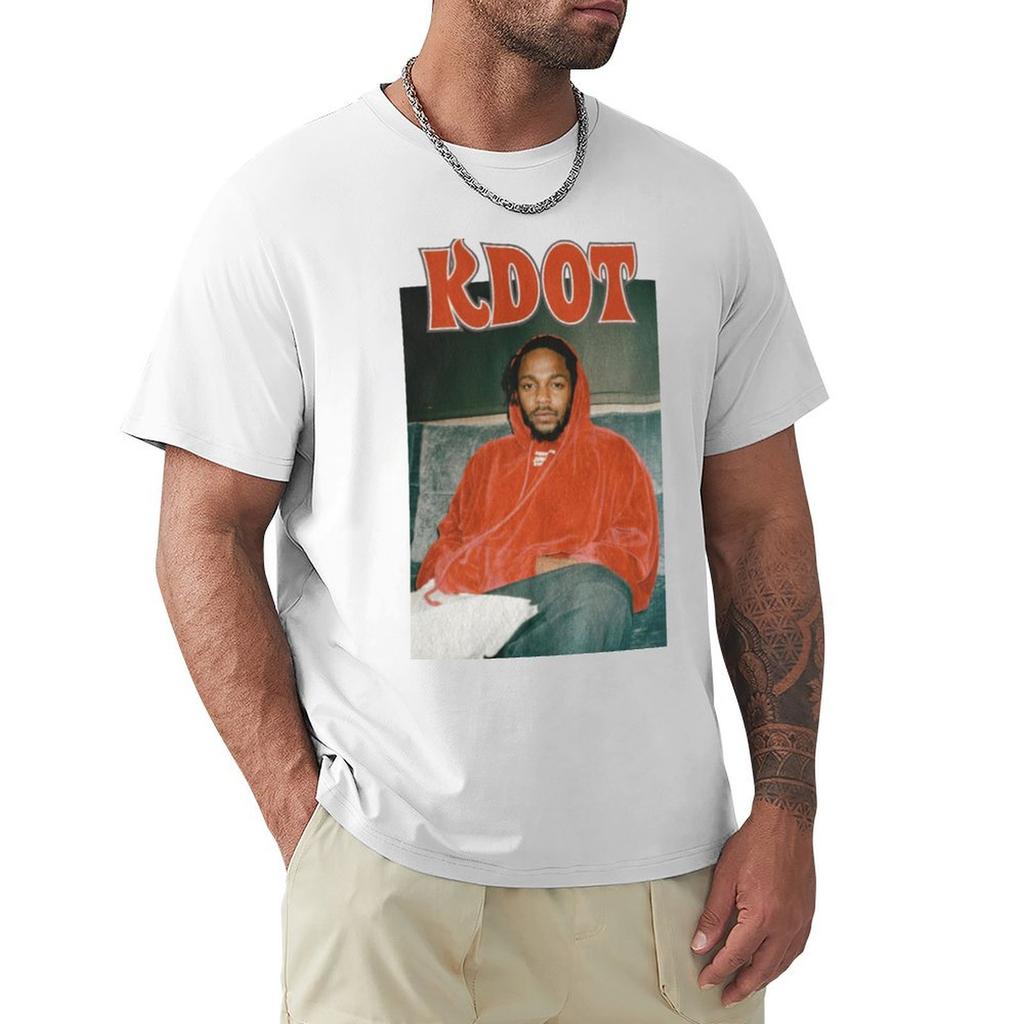 Kendrick Lamar Vintage TShirt Basic Crew Neck Short Sleeve Top