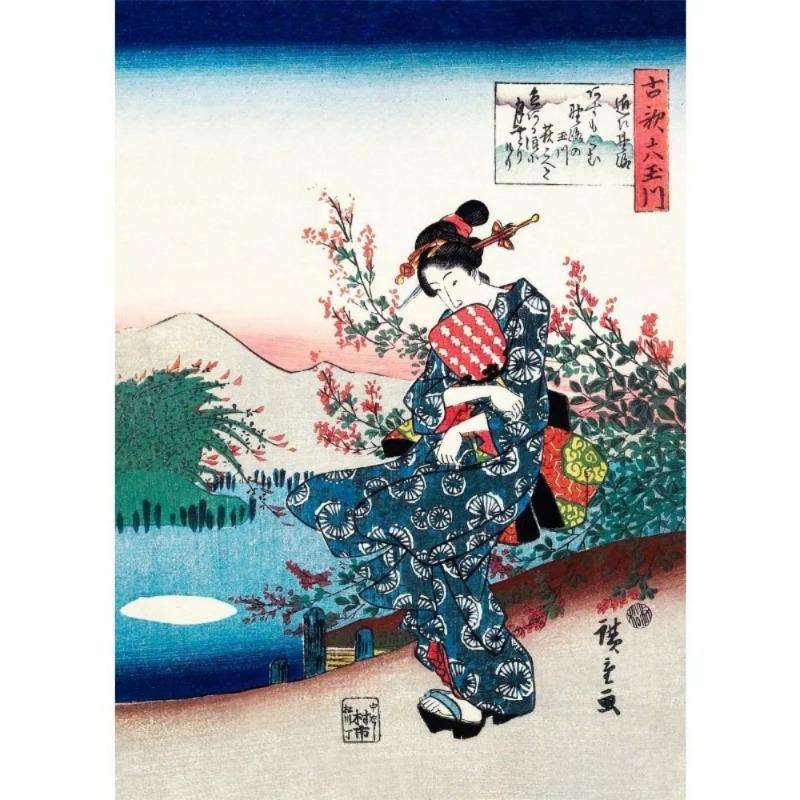 

Хироси Ёсида Утагава Куниёси Андо Хиросигэ Самурай Герои Великого умиротворения воин Укиеэ японский художественный плакат 21cm×30cm NoFrame