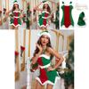 Weihnachtsparty Bühnenkostüm Für Damen Mit Polyester Material Für Festliche Veranstaltungen