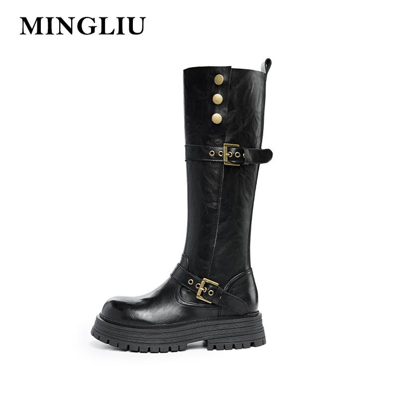 

Retro knight boots women s winter new versatile thin boots boots women s height-increasing and thin boots 40