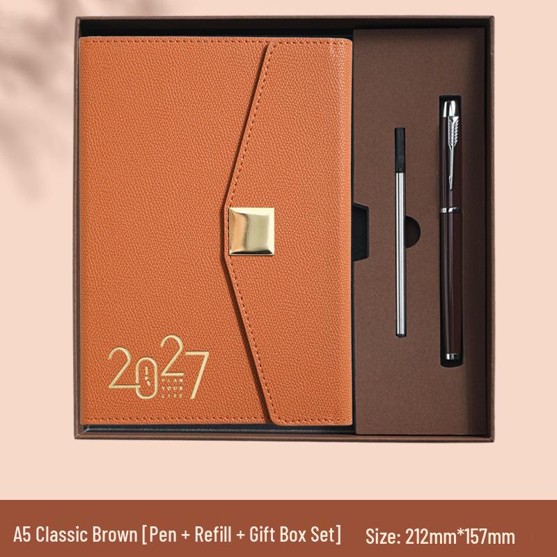 In-Stock 2026 Spanish-English A5 Planner 365-Day Gift Box Set