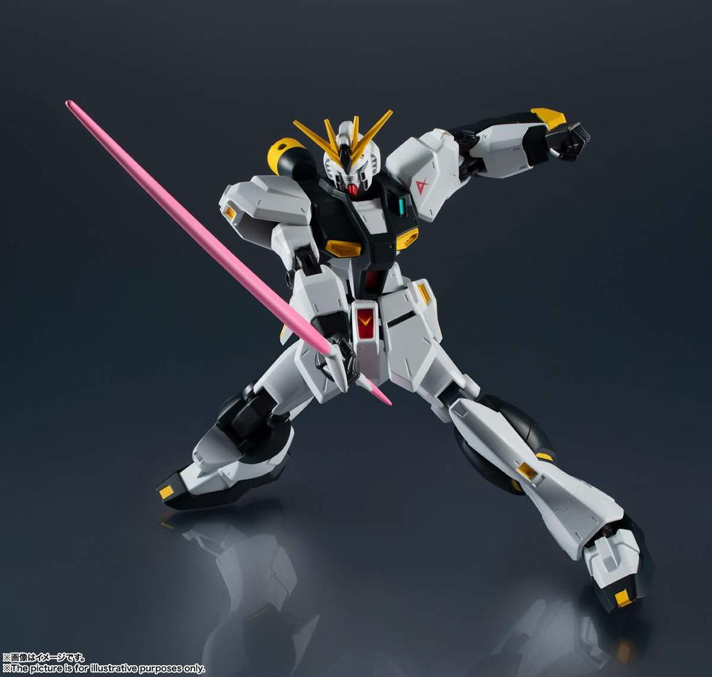 TAMASHII NATIONS GUNDAM UNIVERSE Mobile Suit Gundam Counterattack 150mm Painted Movable Figure Char's RX-93 GUNDAM Approx. ABS&PVC