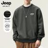 JEEP SPIRIT Men's Round Neck Pullover Sweatshirt