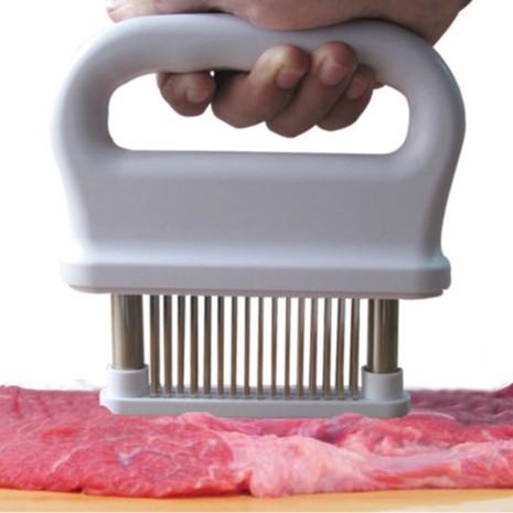 48-Nadel-Fleischklopfer Steak-Nadel Zartmach-Werkzeug Küchenwerkzeug für BBQ Rindfleisch Schweinefleisch Hähnchen