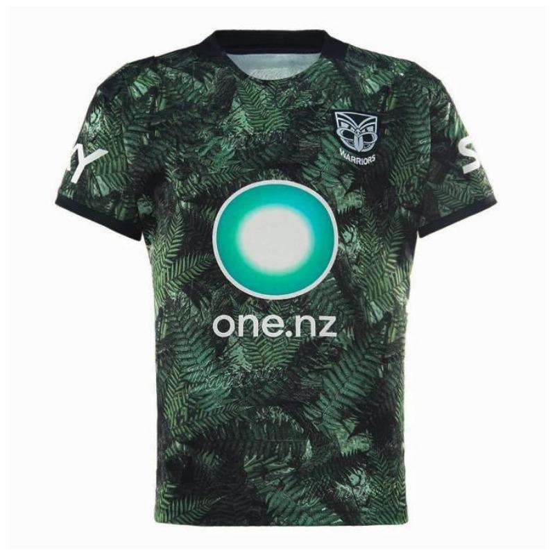 2026 New Zealand Warriors Mens Captains Run Tee RUGBY JERSEY Comfortable and Stylish Breathable Family Matching Y2k