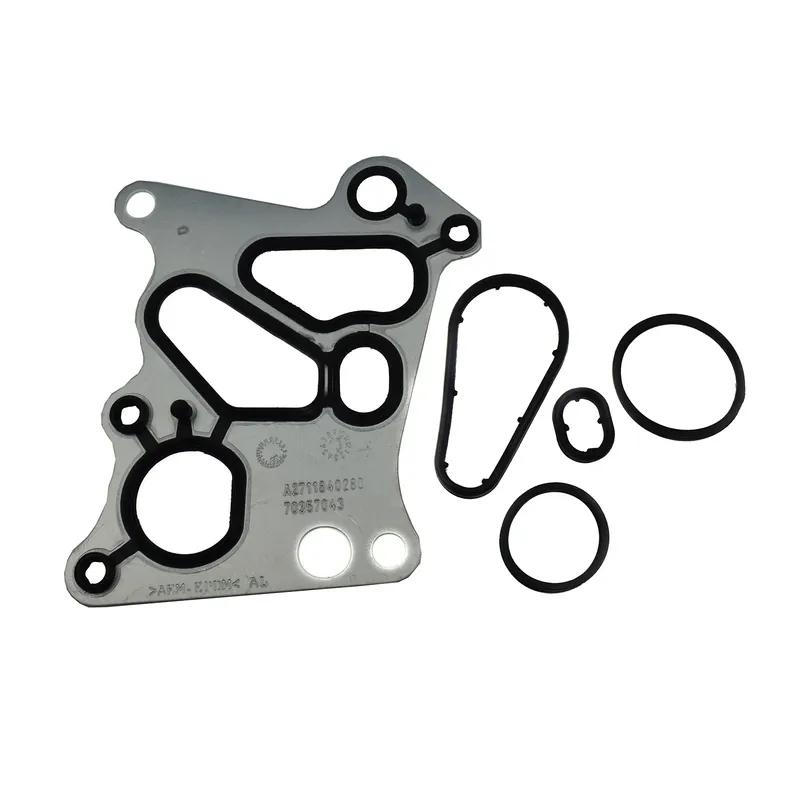 Oil Filter Housing Seal Seal Kit 2711840280 For 20082009 2010 2011-2014 Mercedes M271 W204 C180 C200 E200 SLK200 A2711840280