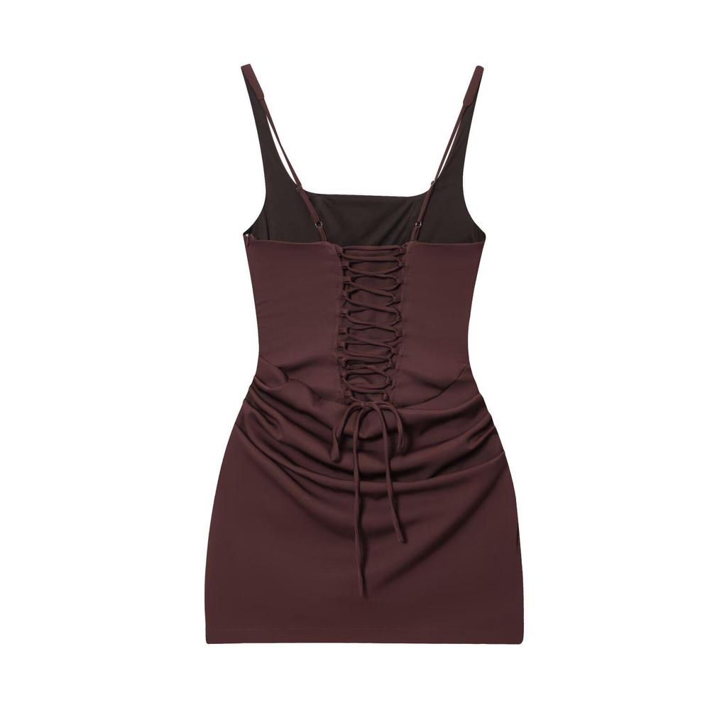 Všestranné Sexy Bezrukávové Bodycon Bandážové Camisole Šaty