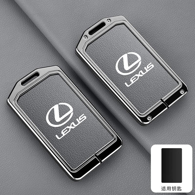 

2025 Zinc Alloy Leather Car Remote Card NFC Key Case Fob Cover For Lexus F Sport ES LM GS IS NX RX LX LS RX300 Styling Accessory