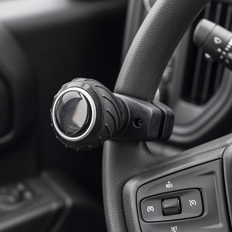 Steering Wheel Power Handle Spinner Knob Steering Wheel Fit for Cars Trucks Cars Auxiliary Booster Ball Universal Power Handle
