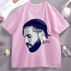Vintage Rapper Drizzy Drake Tshirt Unisex Women Round Neck Cotton Shortsleeve Tshirt Unisex Tshirt Hip Hop Gothic Streetwear Tops