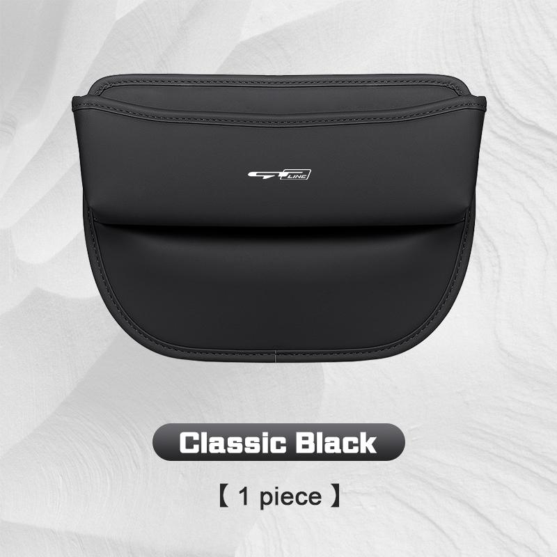 Leather Car Seat Gap Organizer Storage Box Accessories for KIA GTline Sportage Stinger Sorento Ceed Cerato Forte Niro Soul Rio agj032