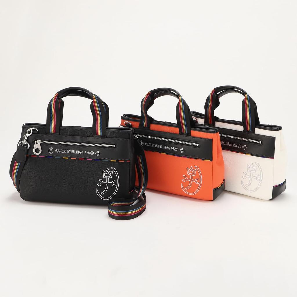 Castelbajac June Driving Tote Bag 28571 Orange No.