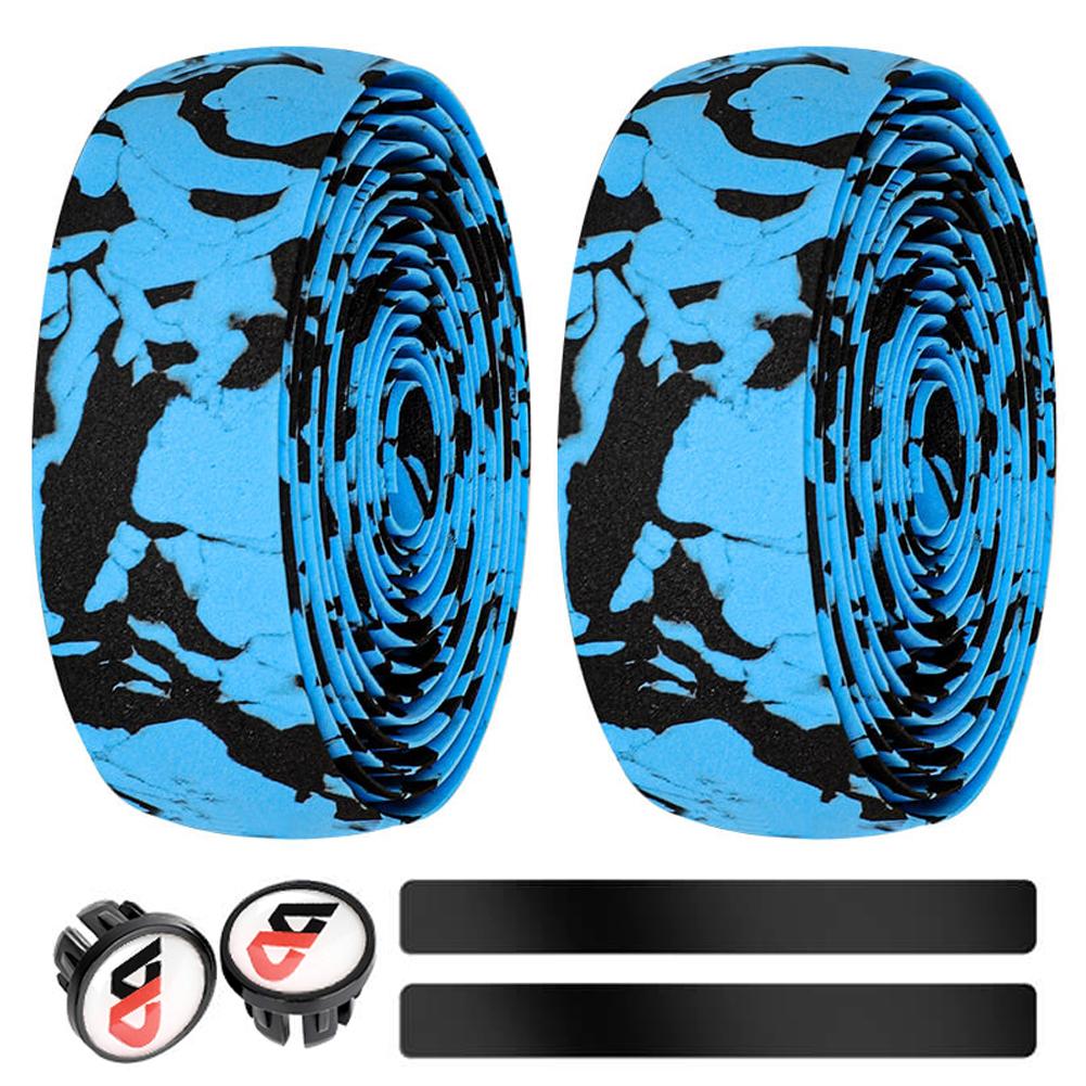 6 Stück Rennrad-Lenkerband, Fahrrad-Lenkerriemen, Klebebänder, rutschfeste Lenkerwickel, Befestigungsbänder, Lenkerbänder