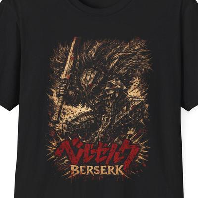 Berserk Guts Berserker Armor T-Shirt and Kids Tshirt | Dark Fantasy Graphic Tee