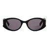 Dior 2026 Spring Summer Collection CD Logo Design Acetate Butterfly Sunglasses Unisex Sunglasses Black GLOWB3IXR_10A0