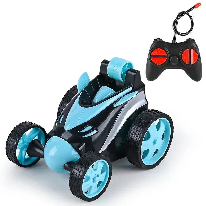 Non-Toxic Stunt Rc Car Electric Universal Rolling Toy Drift Tumbling Dump Truck Wireless Remote Control Toys Off-Road Racing Car Toy