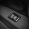 2Pcs Carbon Fiber Car Window Lifter Button Control Switch Armrest Panel Frame Cover Sticker Accessories For BMW Z4 E89