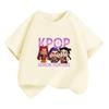 Kids Girls Kpop Hunters Rumi Zoey Mira Print Princess T-shirt Top