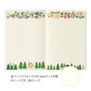 Midori Yuru Log B6 Notebook, Scandinavian Pattern A, 15405006