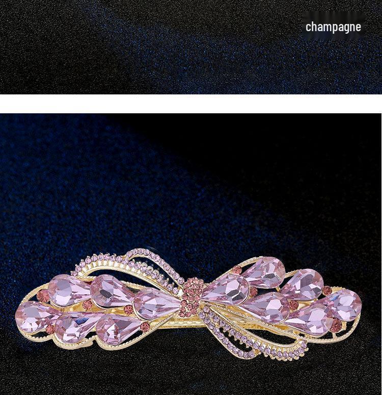 Elegante koreanische Kristall-Haarnadel für Damen