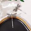 2/1 pezzi fermaglio per capelli libellula frangia unica forcina per donna accessori per capelli vintage forcina a farfalla fata stile foresta