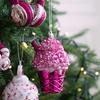 New Plastic Ice Cream Pendant Colorful DIY Decor Christmas Tree Decoration Hanging Snowman Ornaments New Year Party