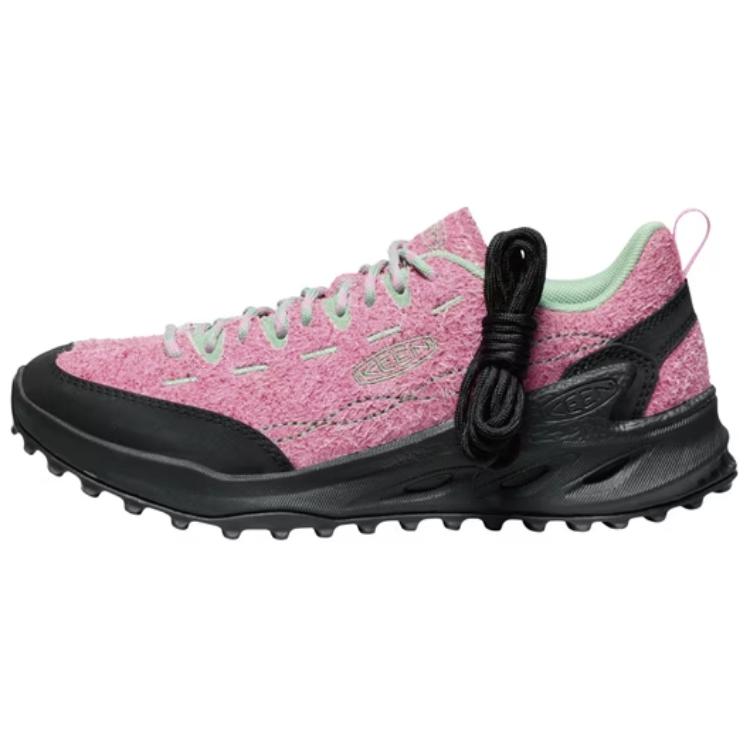 Keen Jasper Zionic Mesh Breathable Support Low top Hiking Shoes Women s Pink Black 1030401 37.5