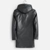 Whole Mink Liner, Mink Fur Integrated Men's Leather Leather Jacket, Fur Jacket Medium and Long Goatskin