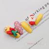 Nail Charms For Acrylic Nails Kawaii Christmas Nail Charms Resin Christmas Trees Jingle Bells Reindeer Gloves Santa