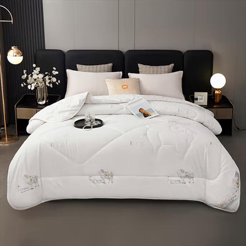 

Donner Home Textiles Ginger Fiber Wool Quilt - Athens