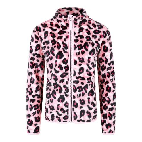 Childrens/Kids Zesty Cheetah Print Fleece Jacket