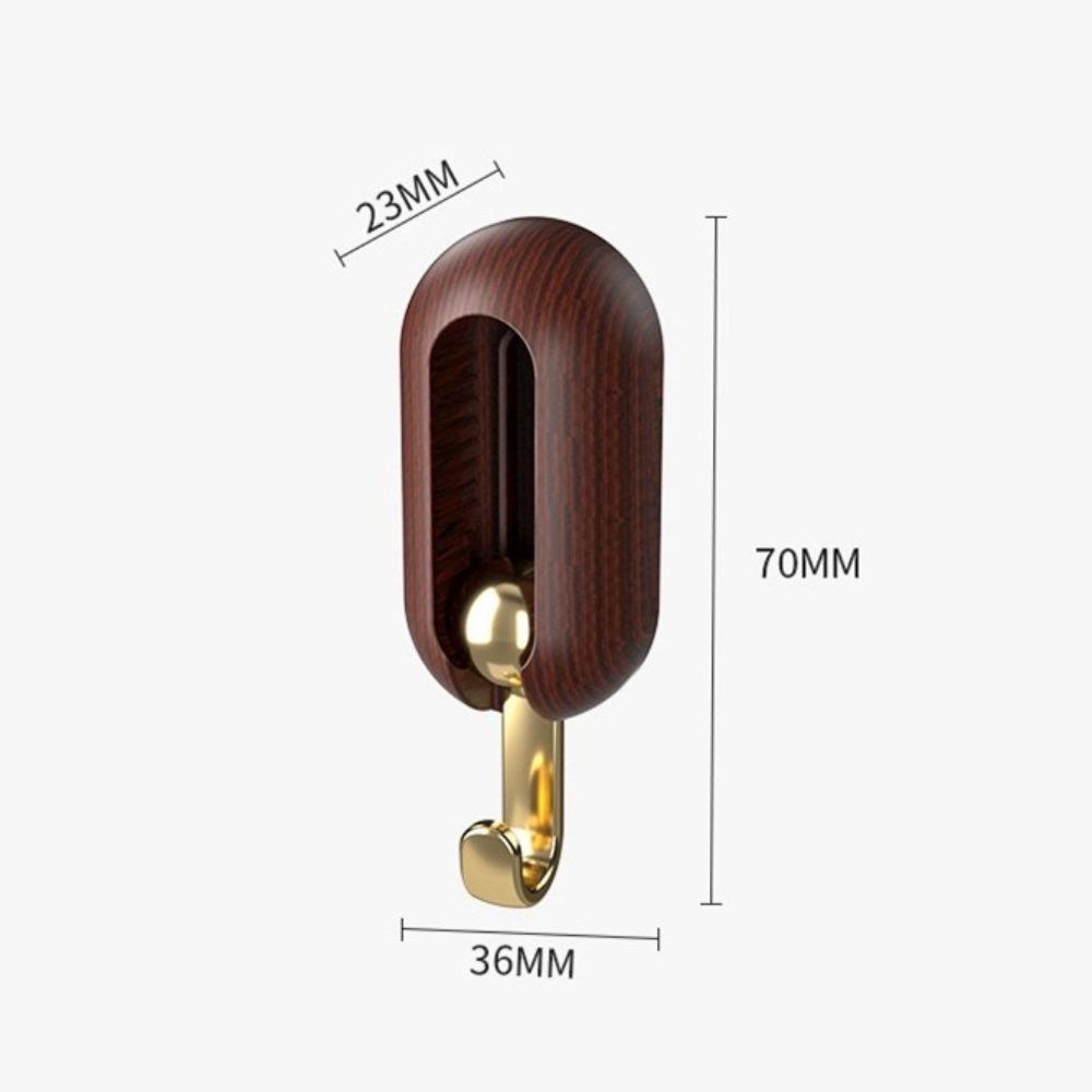 4pcs Non-Perforated Load-Bearing Hook Wall Mounted Non-Marking Hook  Home Organization