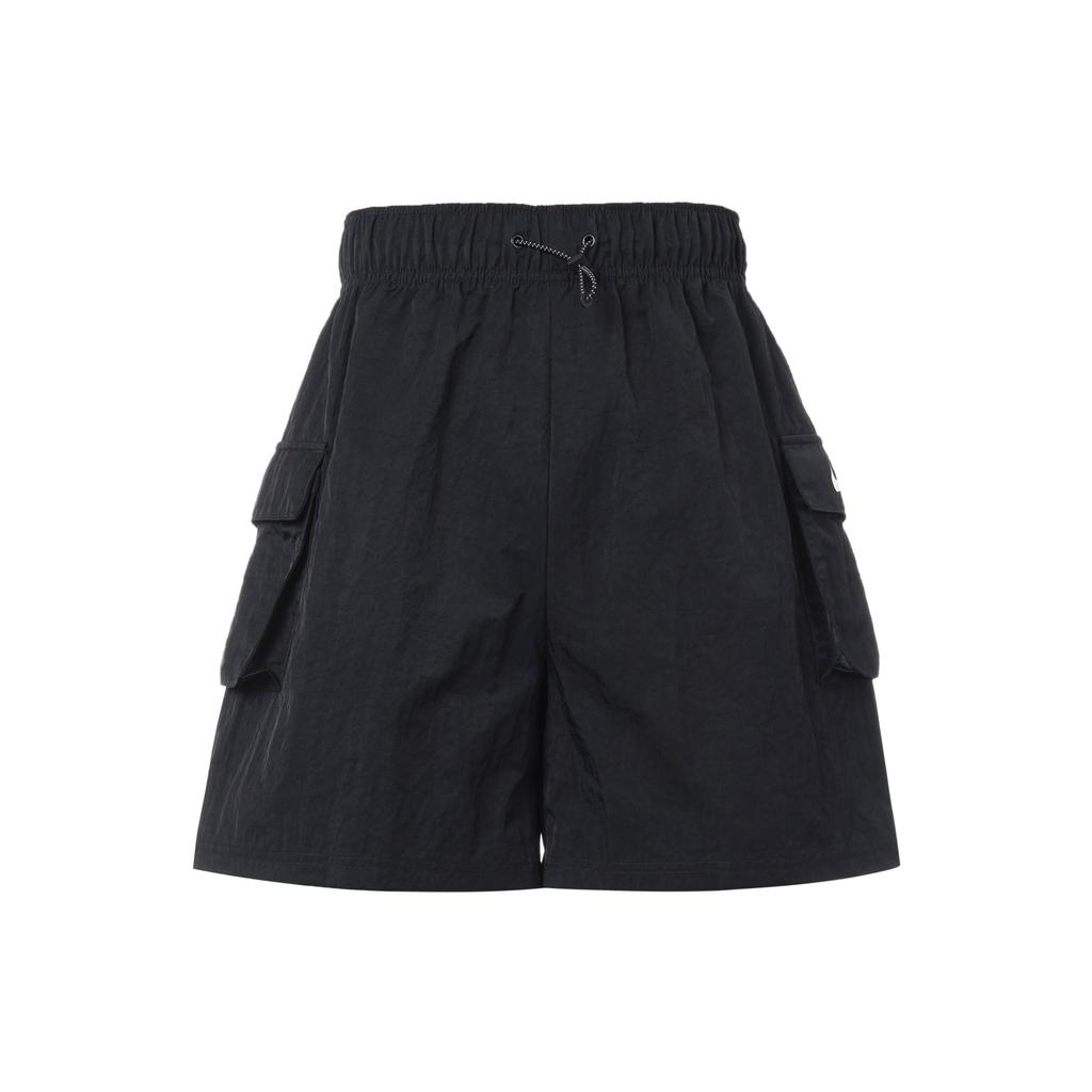 Nike Elastic High-Waist Woven Shorts Women Bottoms Black DM6248-010